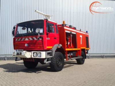 Overige merken Sides BS13 4x4 - 2.000 ltr -250 ltr Foam -Crashtender - Flughafen - Airport - Renault - SIDES CCF Feuerwehr, Brandweer