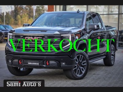 Overige merken Sierra AT4 | BLACK |  RIJKLAAR PRIJS  | LPG | VIRTUAL + HUD | BOM VOL | 360 CAM |  DC | DODGE RAM EN GMC DEALER NEDERLAND | 6.2 V8 4X4 | GRIJSKENTEKEN | DUBBELE CABINE | PICK UP | VOORRAAD 2247-  8372 |