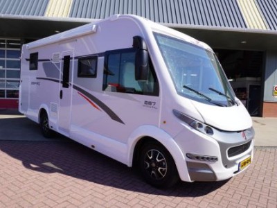 Overige merken TEAM ZEFIRO 267 INTEGRAL CAMPER 180PK EURO 6 Nr. V223 | Dakairco | Zonnepaneel | Luifel