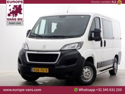 Peugeot Boxer 2.2 BlueHDi 120pk E6 L1H1 Premium D.C. Airco/Navi/2x Schuifdeur 09-2020