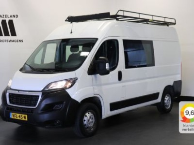 Peugeot Boxer 2.2 BlueHDi 140PK L2H2 EURO 6 Dubbele Cabine - Airco - Navi - Cruise - â¬ 16.950,- Excl.