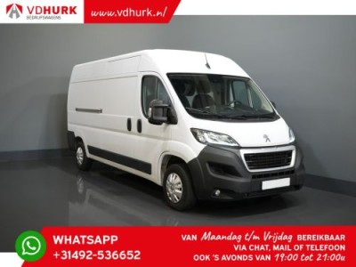 Peugeot Boxer 2.2 HDi 140 pk L3H2 Inrichting/Standkachel/ Stoelverw./ DAB/ Cruise/ Camera/ Airco/ Trekhaak