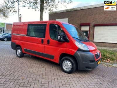 Peugeot Boxer 330 2.2 HDI L2H1 DC * 94.796 KM NAP * 7 Personen Bus *Ex Brandweer bus *Lang Model * Zeer Nette Bus* APK 26-6-2025 *