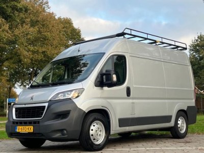 Peugeot Boxer 335 2.0 BlueHDI L2H2 3000kg TREKKEN Pro DC|NAP|EURO6|airco|cruise control|trekhaak|twee achterdeuren|boordcomputer