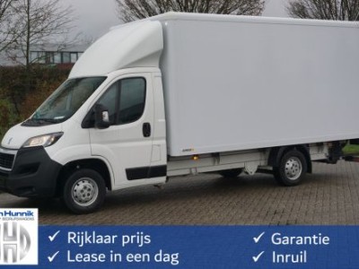 Peugeot Boxer 35 2.2 HDI 140PK L4 Bakwagen Airco, Cruise, Bluetooth, Dhollandia Laadklep!! NR. 959