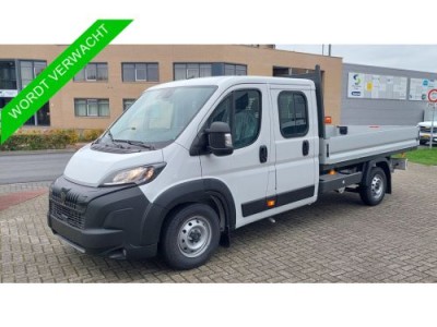 Peugeot Boxer 35+ Heavy DOKA 140PK L4 MY2024 Open Laadbak Airco, Cruise, Camera 7 Zits !! NR. H01*