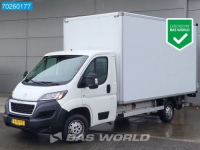 Peugeot Boxer 130PK Euro6 Bakwagen Laadklep Airco Camera Koffer Meubelbak 19m3 Airco