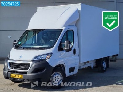 Peugeot Boxer 165PK Laadklep Bakwagen Airco Cruise Camera Koffer Meubelbak Airco Cruise control