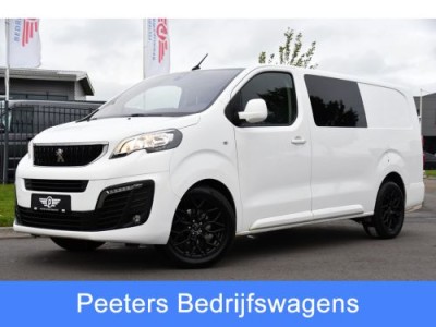 Peugeot Expert 2.0 BlueHDI 120 DC PB Edition Camera, Cruise, Carplay, Automaat, Sensoren, 122PK, Dubbel Cabine, UNIEK!