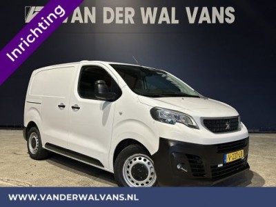 Peugeot Expert 2.0 BlueHDI 123pk L1H1 inrichting Euro6 Airco | Omvormer | 2500kg trekhaak cruisecontrol, parkeersensoren, achterklep