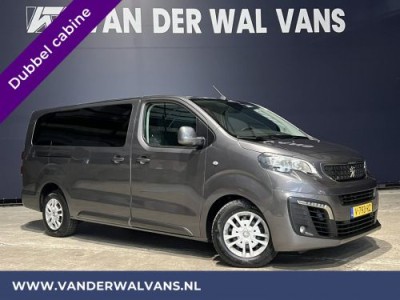 Peugeot Expert 2.0 BlueHDI 123pk L3H1 Dubbele cabine Euro6 Airco | Navigatie | Apple Carplay Android Auto, Cruisecontrol, Parkeersensoren, 5-Zits, Achterklep, 2500kg trekvermogen