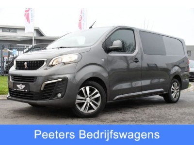 Peugeot Expert 231L 2.0 BlueHDI 120 Premium Pack Camera, Cruise, 122PK, Automaat, Sensoren, Carplay, Dubbel Cabine, UNIEK!