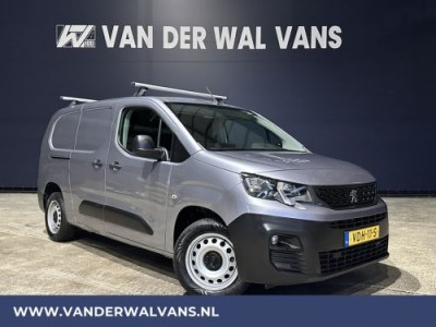 Peugeot Partner 1.5 BlueHDI 102pk **BPM VRIJ voor de Ondernemer** L2H1 Euro6 Airco | 3-Zits | Navigatie | Apple Carplay Android Auto, Cruisecontrol, Trekhaak, Parkeersensoren, bijrijdersbank