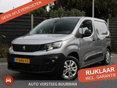 Peugeot Partner 1.5 BlueHDI 130PK Premium Automaat Navigatie, Climate Control, Adaptieve Cruise Control, Ramen Achter, Bank Voor