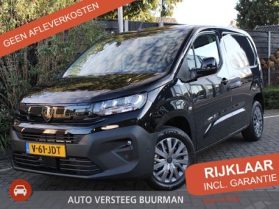 Peugeot Partner 1.5 BlueHDi 100PK S&S L1 Navigatie, Achteruit-rij-zij camera, Led Koplampen, Parkeersensoren Voor & Achter, Laadruimte betimmering, Trekhaak