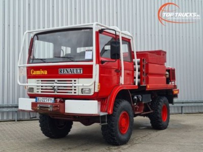 Renault  110 150 4x4 -1.500 ltr -Feuerwehr, Fire brigade - Expeditie, Camper - 5,4 t. Lier, Winch, Doppelcabin