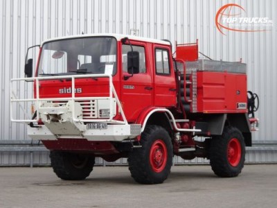 Renault  110 150 4x4 - 3.000 ltr -Brandweer, Feuerwehr, Fire brigade -Expeditie, Camper - 5t. Lier, Wich, Winde