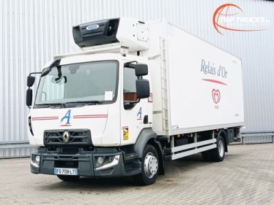 Renault  D 210.12 Carrier Supra 850 MT, 2 Verdampers, Telma Rem - DHollandia Laadklep, LDW, Loadlift