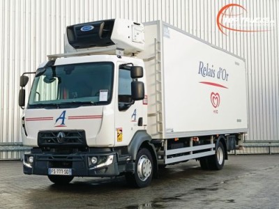 Renault  D 210.12 Carrier Supra 850 MT, 2 Verdampers, Telma Rem - DHollandia Laadklep, LDW, Loadlift