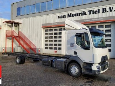 Renault  D 280 P 4x2 CHASSIS 12 TON MED RUIME CABINE - EURO 6 - 18-BZT-7