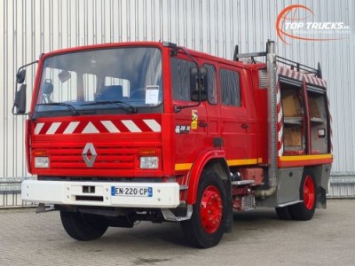 Renault  M210 4.500 ltr -Brandweer, Feuerwehr, Fire brigade - Doppelcabine