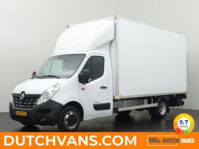 Renault Master 2.3DCi 165PK Bakwagen+Laadklep | 3500Kg Trekhaak | NAvigatie | Airco | 3-Persoons | Zijdeur | Dakspoiler