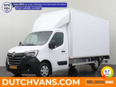 Renault Master 2.3DCi 165PK Bakwagen+Laadklep | BPM Vrij | Dakspoiler | Zijdeur | Rol stops | Navigatie | 3-Persoons