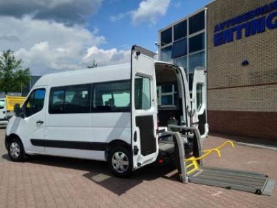 Renault Master 2.3 Rolstoel lift, BPM/BTW VRIJ CAMPER ombouw