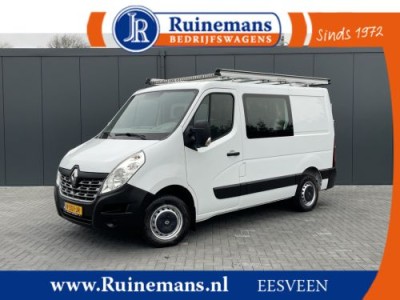 Renault Master 2.3 dCi 131 PK E6 / L1H1 / DUBBEL CABINE / IMPERIAAL / AIRCO / CRUISE / DUBBELE CABINE / TREKHAAK