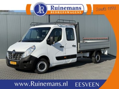 Renault Master 2.3 dCi 131 PK / PICK UP / DUBBELE CABINE / TREKHAAK / IMPERIAAL / 7-PERS / DUBBEL CABINE