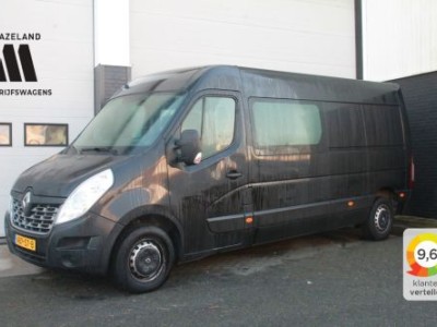 Renault Master 2.3 dCi 145PK L3H2 Dubbele Cabine EURO 6 - Airco - Navi - Cruise - Camera - â¬ 19.900,- Excl.