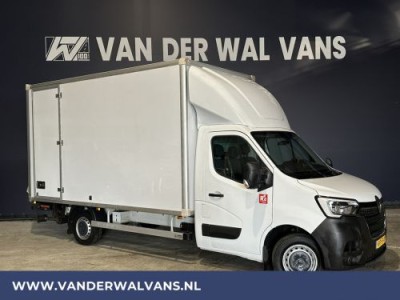 Renault Master 2.3 dCi 145pk Bakwagen 233cm Hoog Laadklep Zijdeur Euro6 Airco | Lat om Lat betimmering Cruisecontrol, Bijrijdersbank