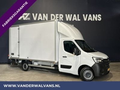 Renault Master 2.3 dCi 146pk Bakwagen 230cm hoog Laadklep Zijdeur Euro6 Fabrieksgarantie Airco Navigatie Cruisecontrol, Bijrijdersbank, 962kg laadvermogen