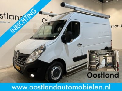 Renault Master 2.3 dCi L2H2 130 PK / Servicebus / Bott Inrichting / Euro 6 / Airco / Navigatie / Trekhaak / Cruise Control / Imperiaal