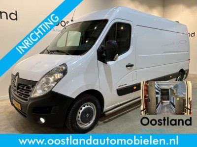 Renault Master 2.3 dCi L3H2 170 PK Servicebus / Bott Inrichting / Luchtvering / 220V. / Euro 6 / Airco / Cruise Control / Camera / Navigatie / 3-Zits
