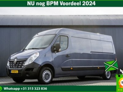 Renault Master 2.3 dCi L3H2 | Euro 6 | 131 PK | Cruise | Airco | Standkachel | 3-Persoons