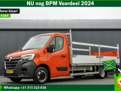 Renault Master 2.3 dCi Open Laadbak met laadklep | Euro 6 | 164 PK | Cruise | Airco | Dubbel lucht