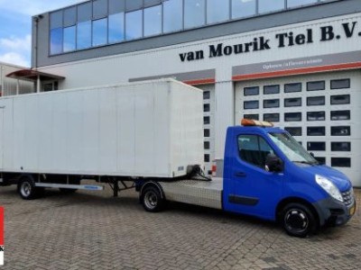 Renault Master BE TREKKER 150 PK & BE TRAILER - TOTAAL 9 TON - MAG TOT 01-01-2027 ALLE MILIEU ZONES IN!