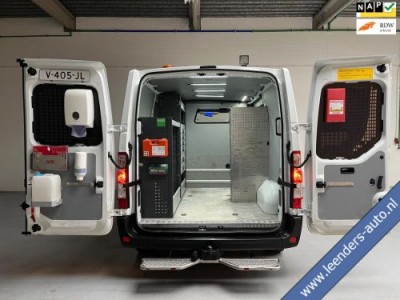 Renault Master SERVICEWAGEN T35 2.3 DCI 145PK EURO6 L1H1 VICTRON V230 BOTT INRICHTING AIRCO STANDKACHEL TREKHAAK RIJKLAARPRIJS!