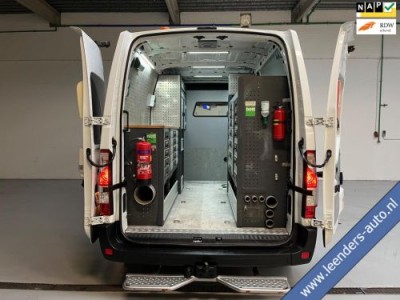 Renault Master SERVICEWAGEN T35 2.3 DCI 145PK EURO6 L2H2 VICTRON V230 BOTT INRICHTING AIRCO STANDKACHEL TREKHAAK RIJKLAARPRIJS!