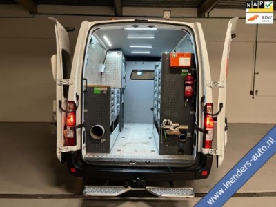 Renault Master SERVICEWAGEN T35 2.3 DCI 145PK EURO6 L2H2 VICTRON V230 BOTT INRICHTING AIRCO STANDKACHEL TREKHAAK RIJKLAARPRIJS!