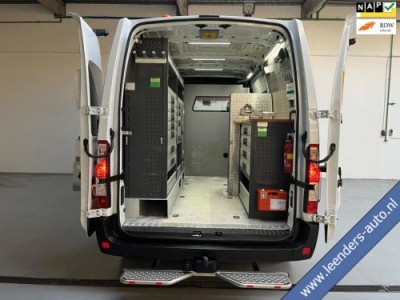 Renault Master SERVICEWAGEN T35 2.3 DCI 145PK EURO6 L2H2 VICTRON V230 BOTT INRICHTING AIRCO STANDKACHEL TREKHAAK RIJKLAARPRIJS!