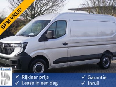 Renault Master T35 170PK L2H2 BPM VRIJ!! 10 R-Link Navi, Camera, LED, 270Â° Deur!! NR. 977