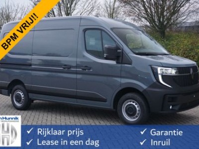 Renault Master T35 170PK L2H2 BPM VRIJ!! 10 R-Link Navi, Camera, LED 2x Schuifdeur!! NR. 576