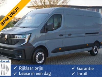 Renault Master T35 170PK L3H2 BPM VRIJ!! 10 R-Link Navi, Camera, LED 2x Schuifdeur!! NR. 852