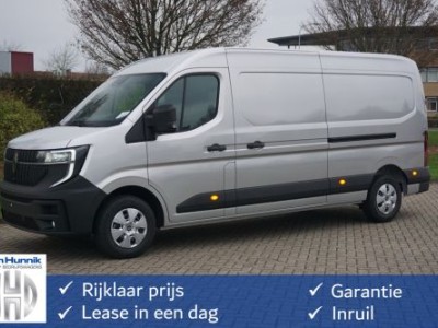 Renault Master T35 2.0 170PK Extra L3H2 10 R-Link scherm, Cam, Trekhaak, 2x Schuifdeur!! NR. 706