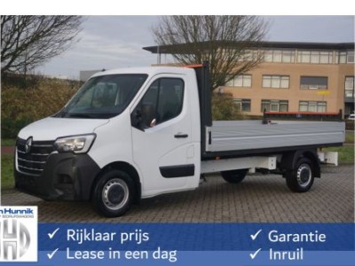 Renault Master T35 2.3 dCi 145pk L3 open laadbak Airco, Gev. Stoel, Trekhaak!! NR. 989