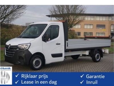 Renault Master T35 2.3 dCi 145pk L3 open laadbak Airco, Gev. Stoel, Trekhaak!! NR. 990