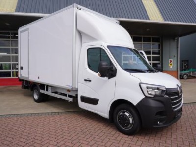 Renault Master T35 2.3 dCi 165PK L4 Dubbel lucht Bakwagen met laadklep 1000KG Nr. V209 | Airco | Cruise | Navi | Mechanisch gev. stoel