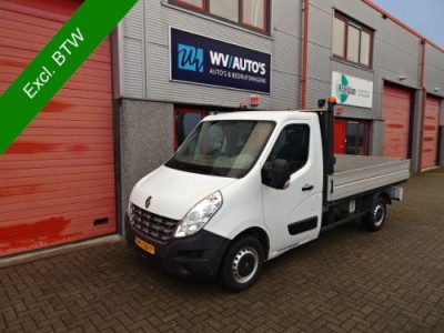 Renault Master T35 2.3 dCi openlaadbak 107060 km !! airco 2500 kg trekhaak gewicht